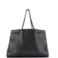 Chanel Woven Chain Shopping Tote Caviar Large