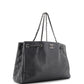 Chanel Woven Chain Shopping Tote Caviar Large