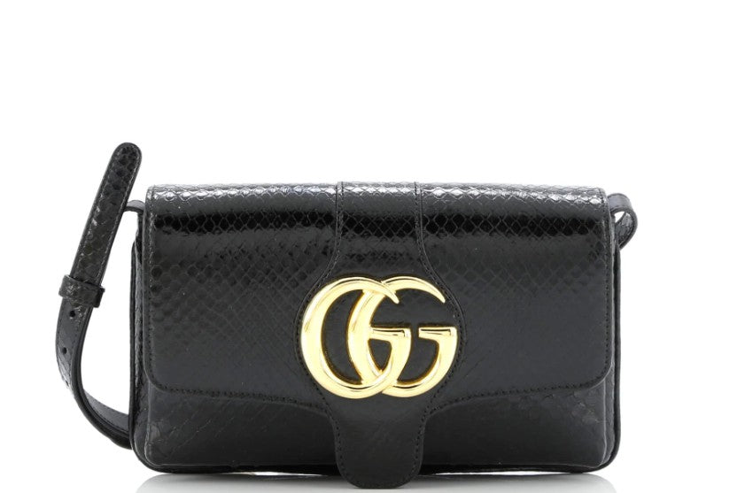 Gucci Arli Shoulder Bag Python Small