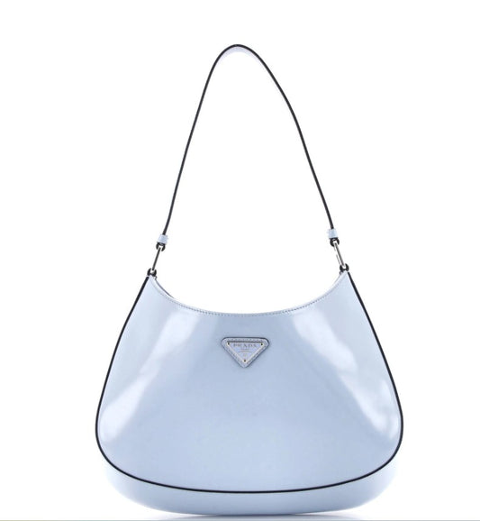 Prada Cleo Shoulder Bag Spazzolato Leather Medium