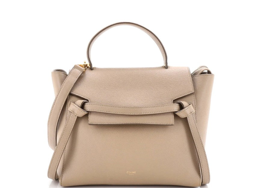 Celine Belt Bag Textured Leather Micro