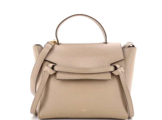 Celine Belt Bag Textured Leather Micro