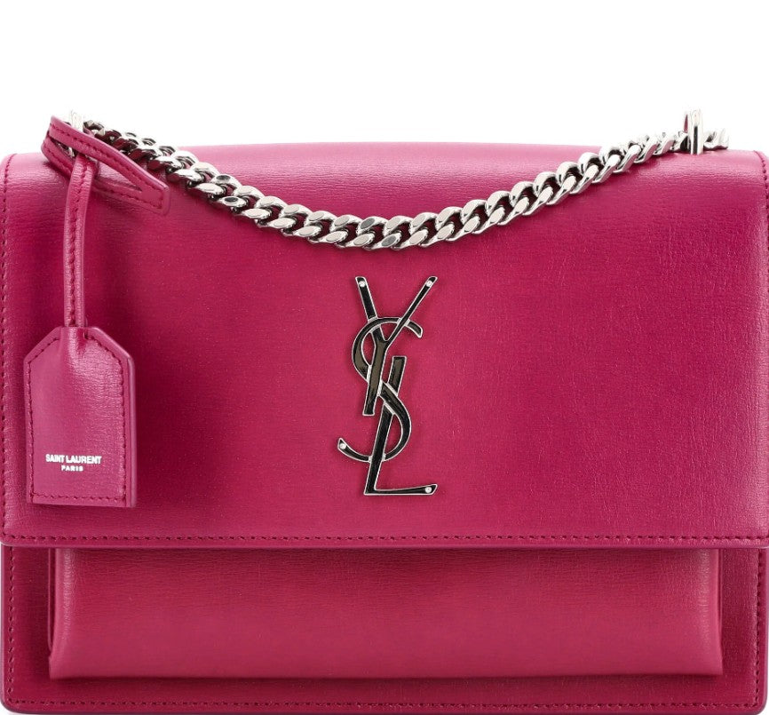 Saint Laurent Sunset Crossbody Bag Leather Medium
