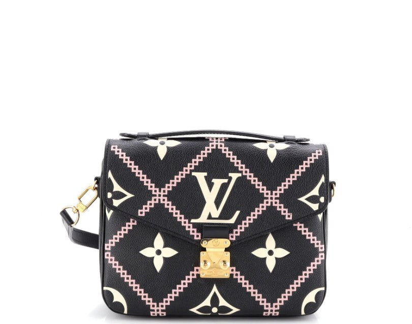 Louis Vuitton Pochette Metis Monogram Empreinte Giant Broderies