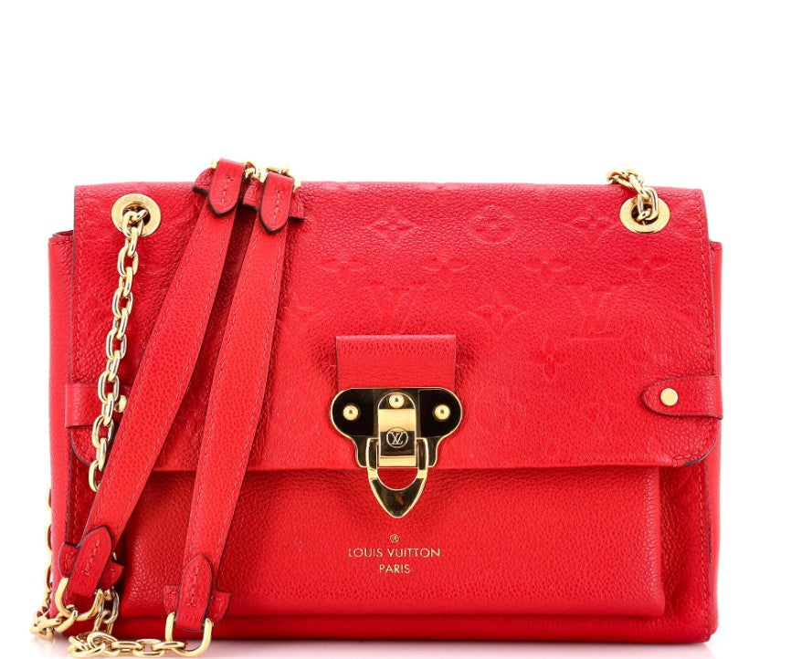 Louis Vuitton Vavin Handbag Monogram Empreinte Leather PM