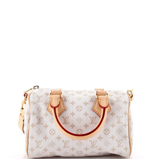 Louis Vuitton Speedy Bandouliere Bag Monogram Jacquard Polyamide 20