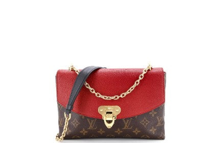 Louis Vuitton Saint Placide Handbag Monogram Canvas and Leather