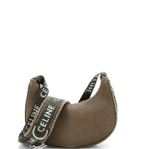 Celine Ava Shoulder Bag Canvas