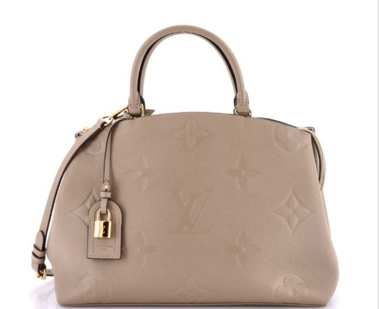 Louis Vuitton Grand Palais Handbag Monogram Empreinte Giant
