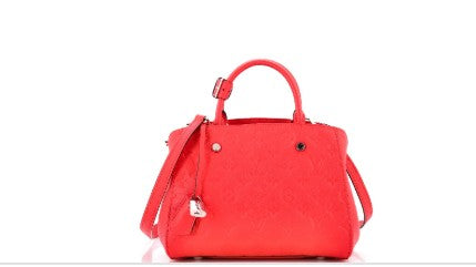 Louis Vuitton Montaigne Handbag Monogram Empreinte Leather BB