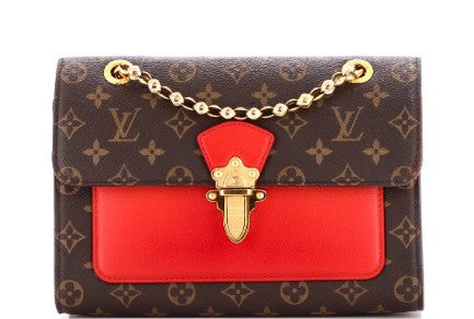 Louis Vuitton Victoire Handbag Monogram Canvas and Leather