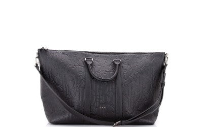Christian Dior Weekender Convertible Tote Gravity Leather 40