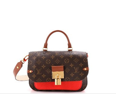 Louis Vuitton Vaugirard Handbag Monogram Canvas with Leather
