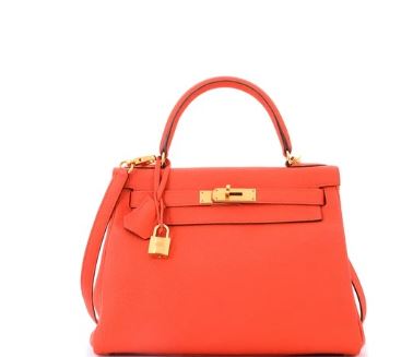 Hermès Kelly Capucine Togo with Gold Hardware 28, X (2016)