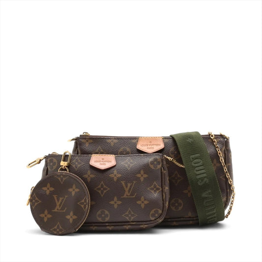 Louis Vuitton Monogram Multi Pochette Accessoires M44813 TA0241 Brown