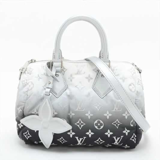 Louis Vuitton LV SKI Speedy Bandoulière 25 M11848 Silver