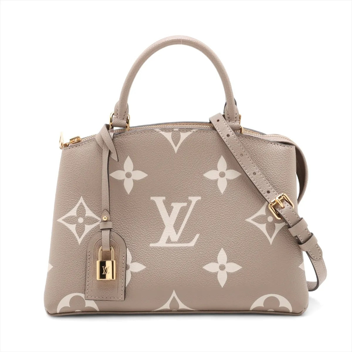 Louis Vuitton Monogram Empreinte Petit Palais PM M58914 Beige