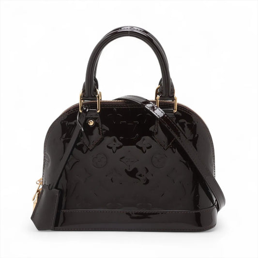 Louis Vuitton Vernis Alma BB M91678 Purple