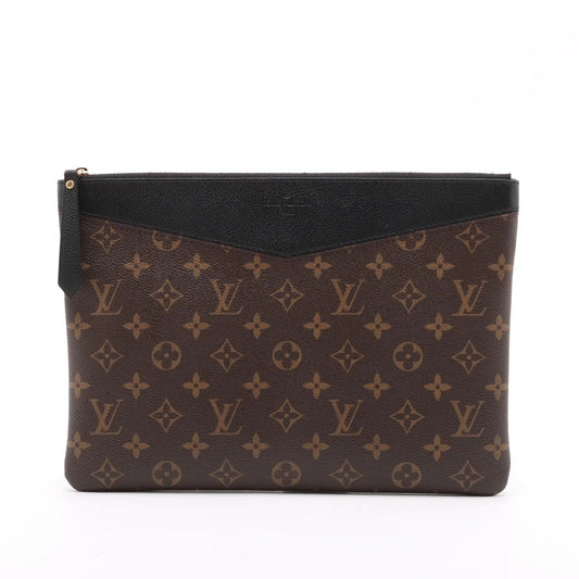 Louis Vuitton Monogram Dairy pouch M62048 TN3178 Brown