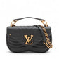 Louis Vuitton New Wave Chain Bag MM M51498 MI0159 Black