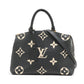 Louis Vuitton monogram empreinte Grand Palais MM M45842 black x beige