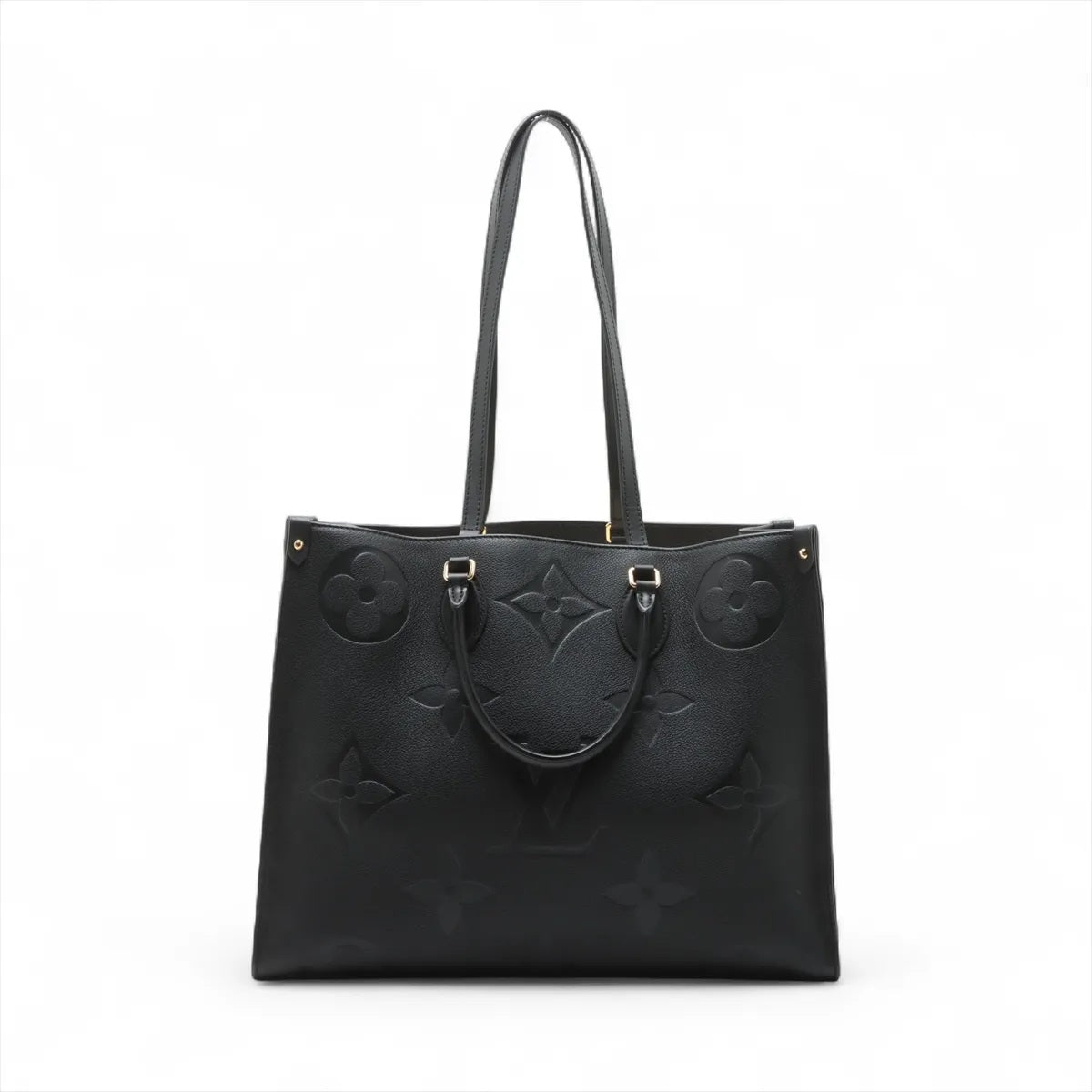 Louis Vuitton monogram empreinte On the Go GM M44925 DU1220 Black