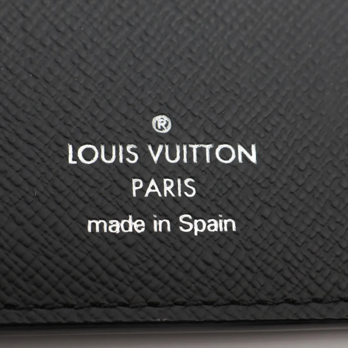 Louis Vuitton Monogram Eclipse Portefeuille Brazza M61697 Black Long Wallet