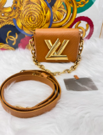Louis Vuitton Caramel Epi Twist Mini