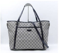 Gucci Monogram Coated Canvas Shoulder Bag