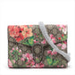 Gucci GG Blooms Dionysus PVC & leather Chain Wallet Beige 401231