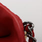 Chanel CHANEL 19 Lambskin Chain Shoulder Bag Red Gold x Silver Metal Fittings 31280288 AS1160