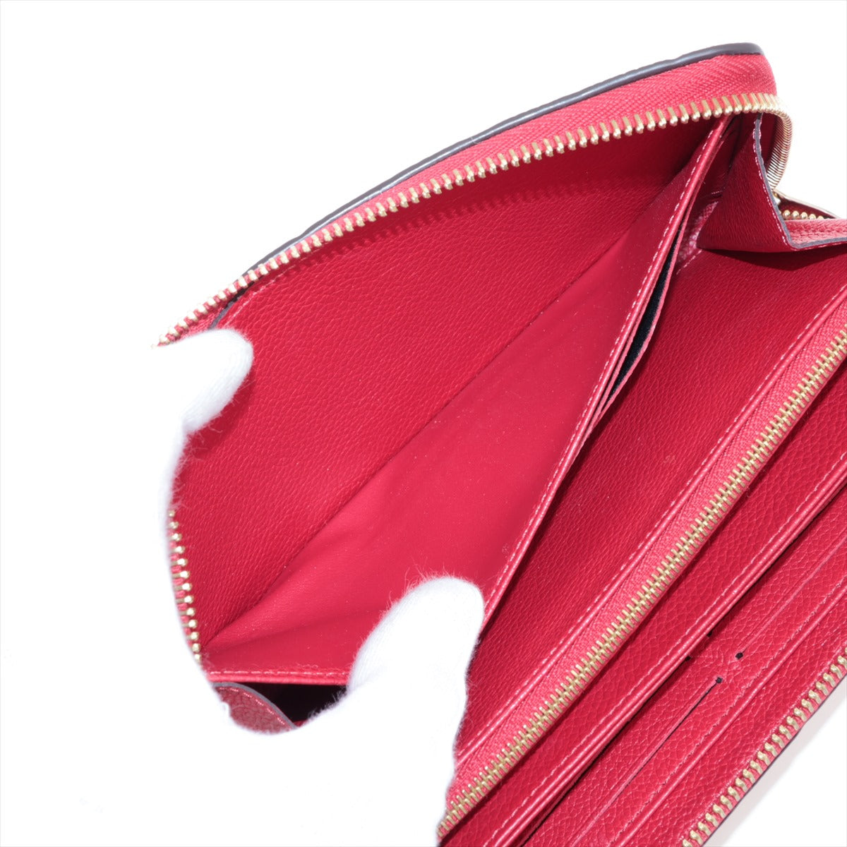 Louis Vuitton Empreinte Zippy Wallet M61865 SP0260 Cerise Zip Round Wallet