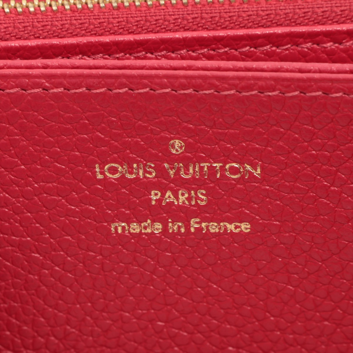 Louis Vuitton Empreinte Zippy Wallet M61865 SP0260 Cerise Zip Round Wallet