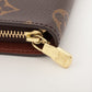 Louis Vuitton Monogram Porto Monesip M61727 TH0024 Zip Round Wallet