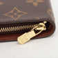 Louis Vuitton Monogram Porto Monesip M61727 TH0024 Zip Round Wallet
