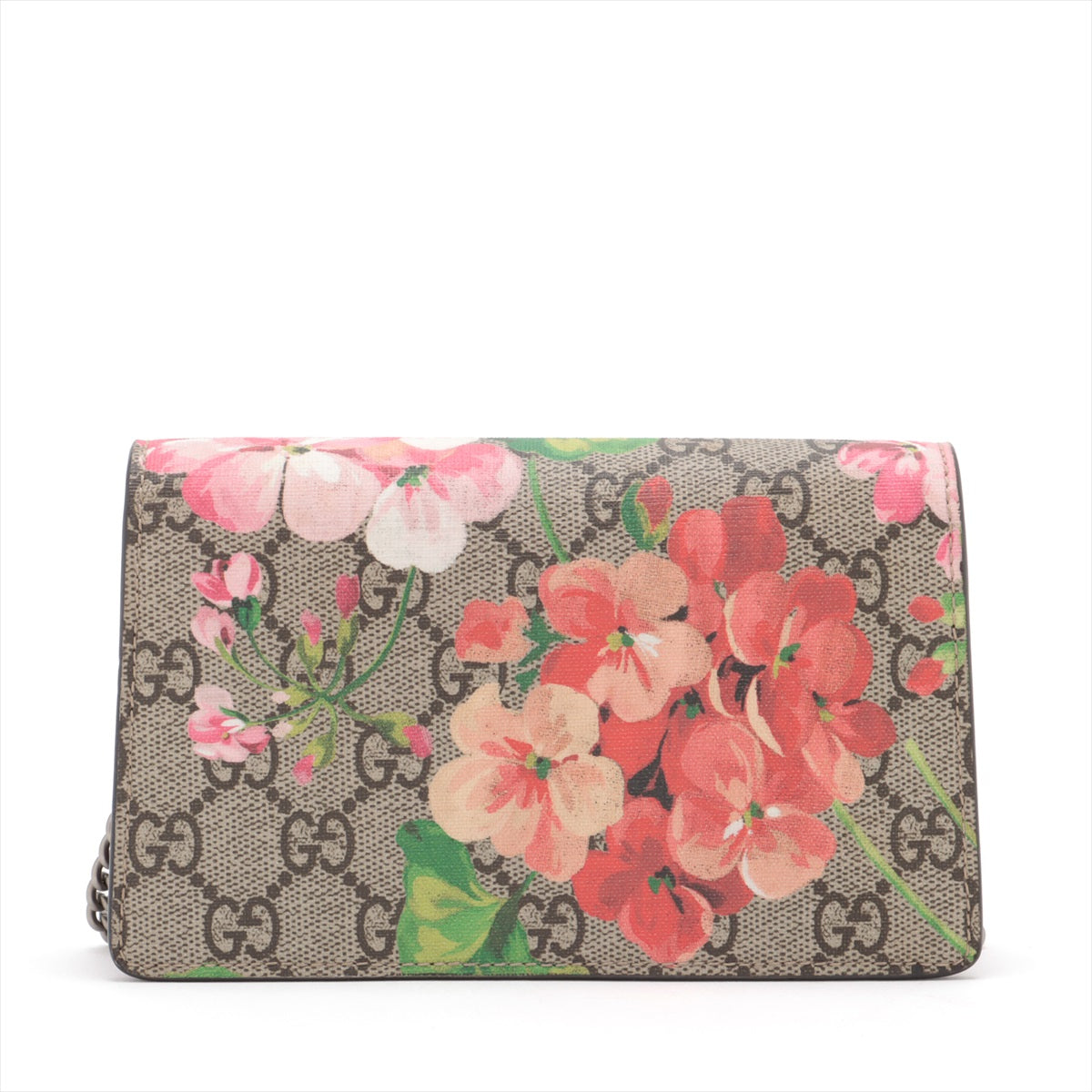 Gucci GG Blooms Dionysus PVC & leather Chain Shoulder Bag Pink 476432