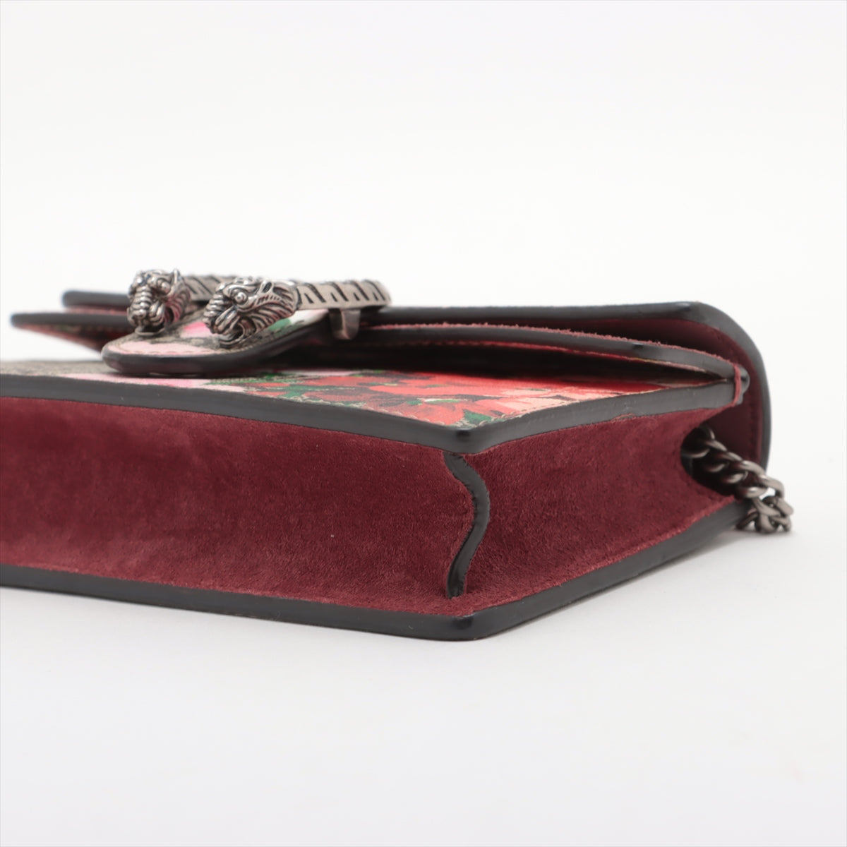 Gucci GG Blooms Dionysus PVC & leather Chain Shoulder Bag Pink 476432