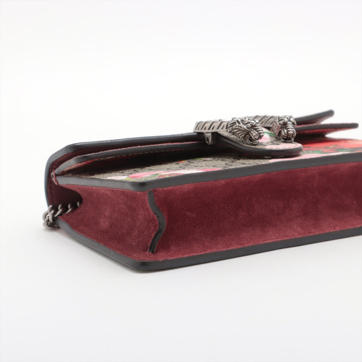 Gucci GG Blooms Dionysus PVC & leather Chain Shoulder Bag Pink 476432