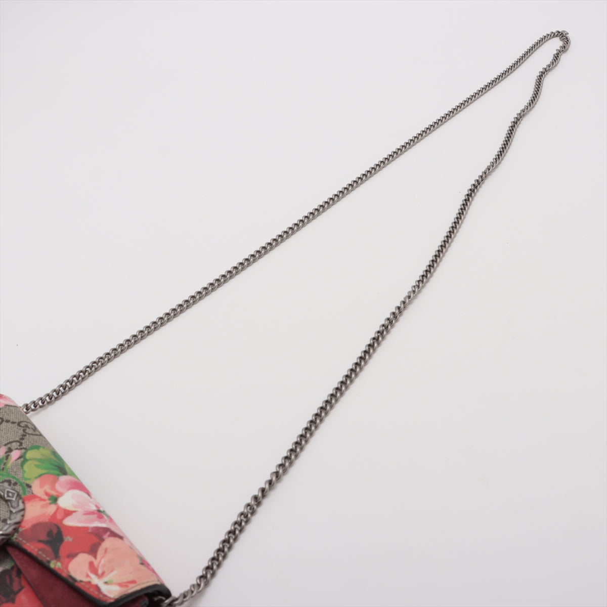 Gucci GG Blooms Dionysus PVC & leather Chain Shoulder Bag Pink 476432