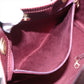 Chanel Deauville MM Caviar Skin 2 Way Tote Bag Burgundy Gold Metal Fittings