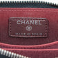 Chanel Matelasse Lambskin Coin Purse Black Silver Metal Fittings