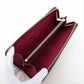 Louis Vuitton Monogram Portofeuille Clemence Fuschia Zip Round Wallet