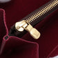 Louis Vuitton Monogram Portofeuille Clemence Fuschia Zip Round Wallet