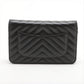 Chanel V Stitch Lambskin Chain Wallet