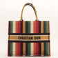 Christian Dior Book Tote Large canvas Tote bag Multicolor