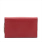 Gucci Interlocking G Leather Chain Wallet Red 510314