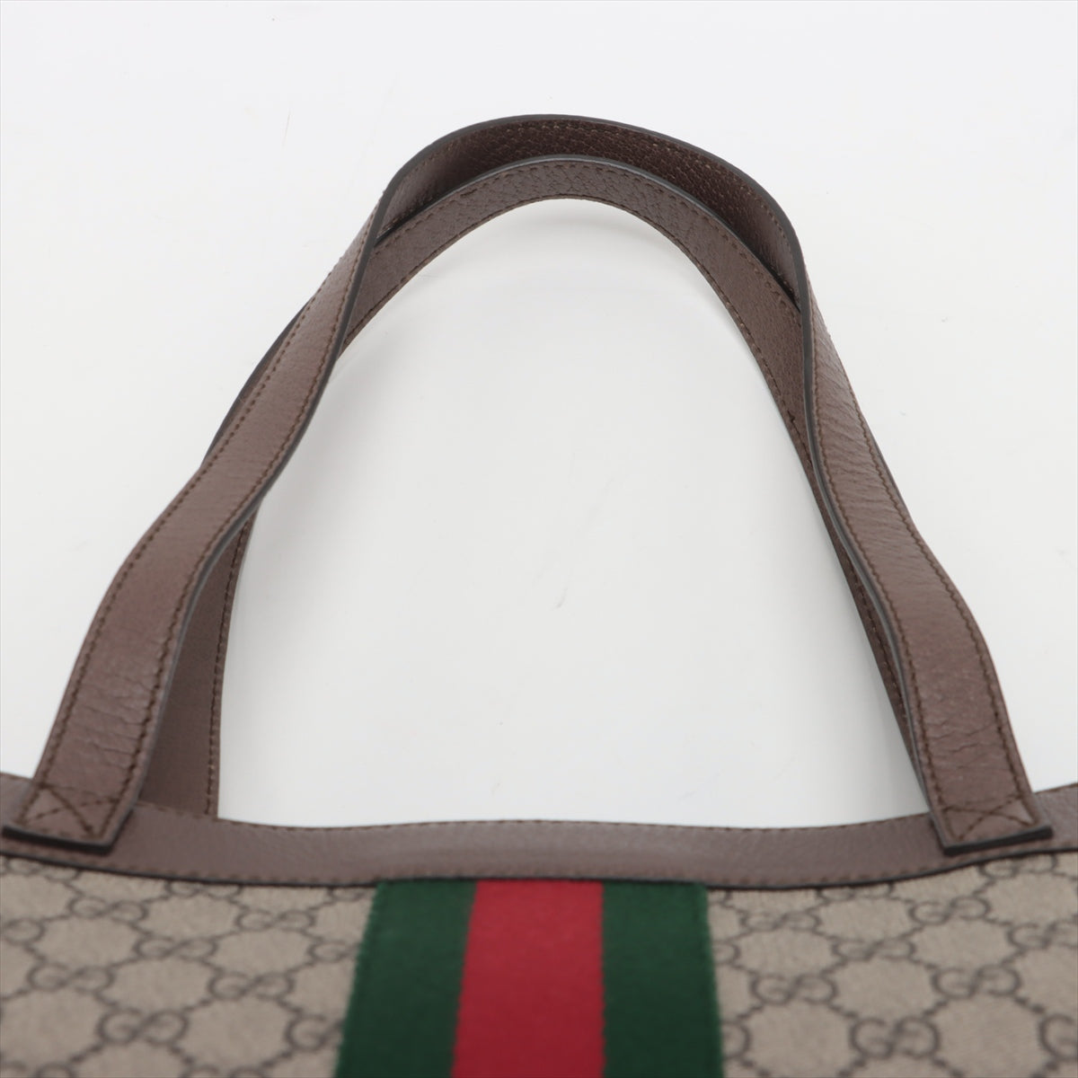 Gucci GG Supreme Tote bag Beige×Brown 547947