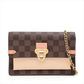 Louis Vuitton Damier Portefeuille Vavin chain N60237
