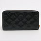 Louis Vuitton Monogram Emboss Zippy Wallet M81510 Noir Zip Round Wallet
