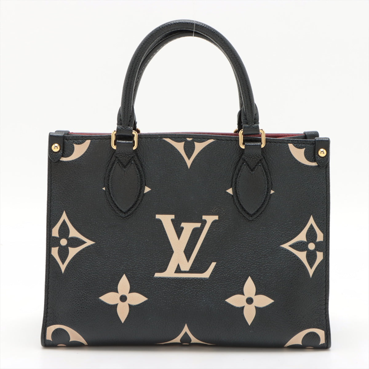 Louis Vuitton bicolor monogram empreinte On the Go PM M45659